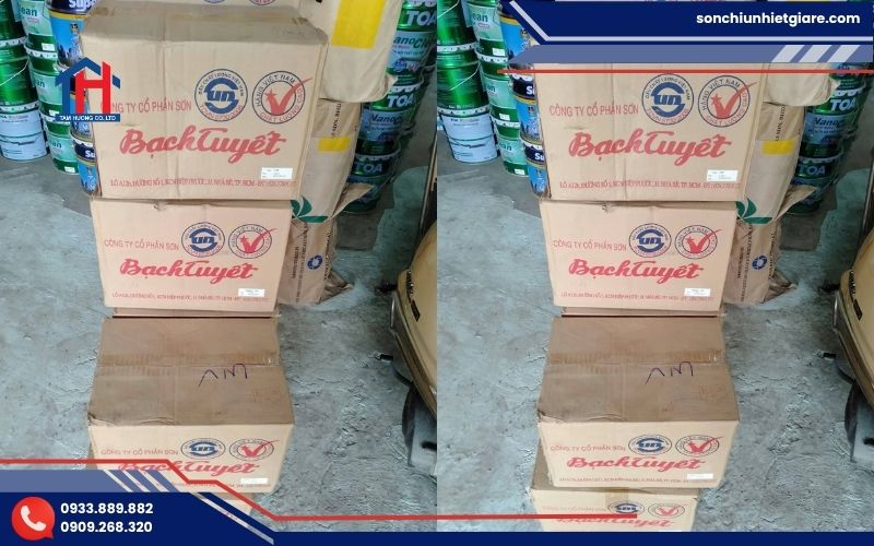 Mua sơn mạ kẽm Bạch Tuyết K103M chính hãng tại Đại lý Tâm Hương