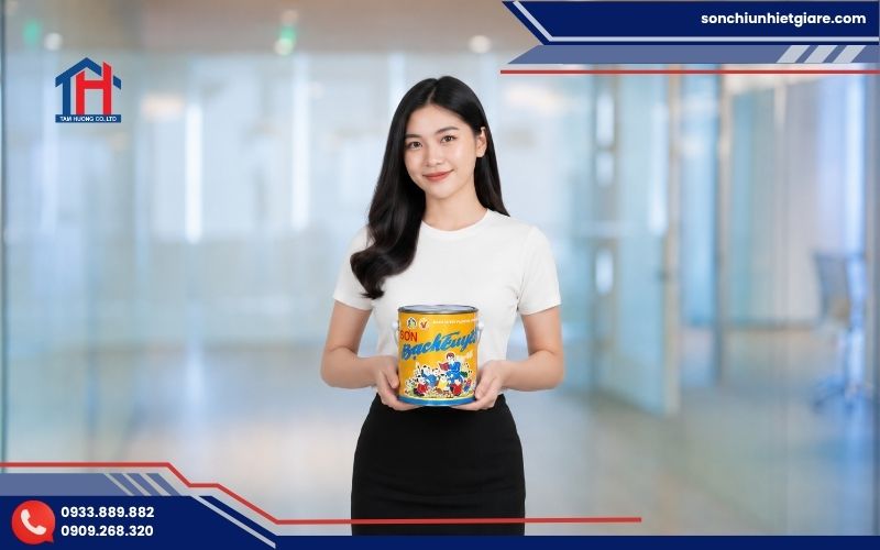 Mua sơn mạ kẽm Bạch Tuyết K301 chính hãng tại Đại lý Tâm Hương
