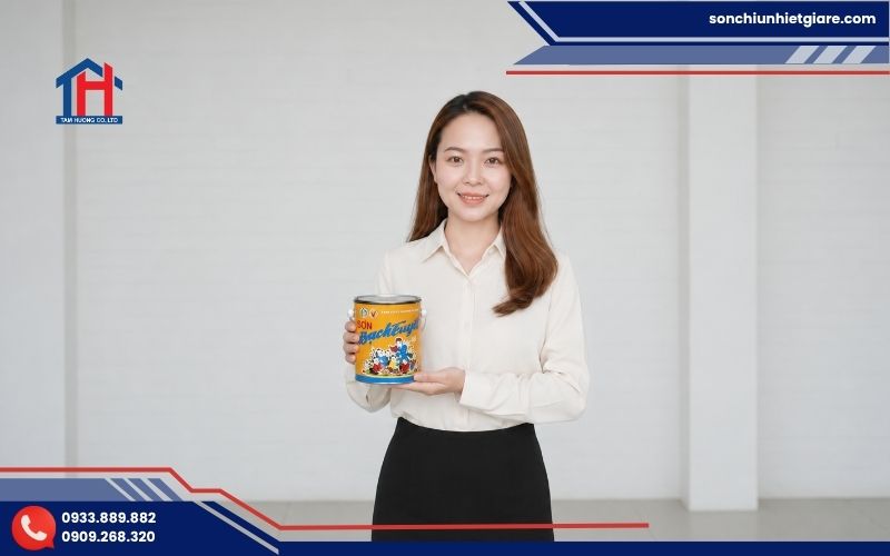 Mua sơn mạ kẽm Bạch Tuyết K501 chính hãng tại Đại lý Tâm Hương
