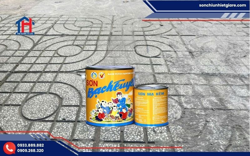 Mua sơn mạ kẽm Bạch Tuyết K502 chính hãng tại Đại lý Tâm Hương