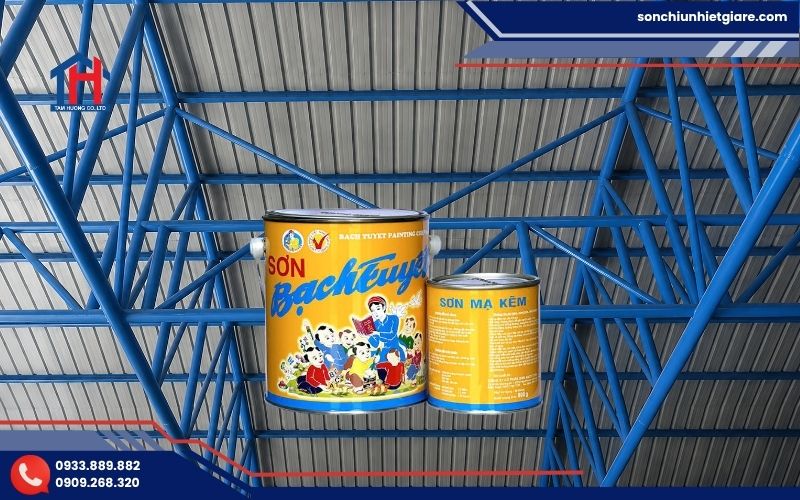 Sơn mạ kẽm Bạch Tuyết K702 là dòng sơn phủ mạ kẽm màu Yamaha lợt
