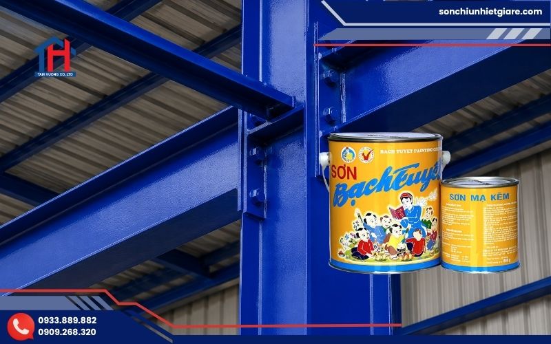 Sơn mạ kẽm Bạch Tuyết K703 là sản phẩm sơn phủ mạ kẽm màu Yamaha