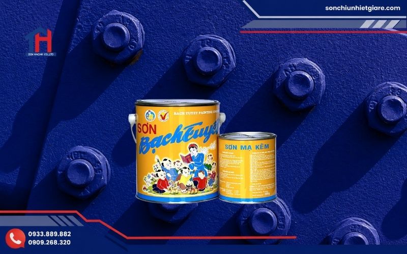 Sơn mạ kẽm Bạch Tuyết K704 màu Yamaha đậm