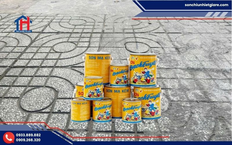 Mua sơn mạ kẽm xanh ngọc K601 chính hãng tại Đại lý Tâm Hương