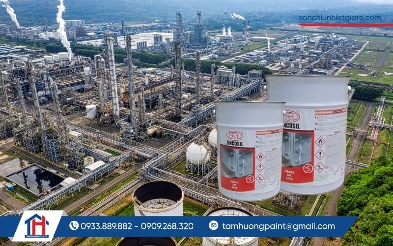 Sơn mạ kẽm lạnh ZinCosil SFUSO được ứng dụng rộng rãi trong nhiều ngành công nghiệp