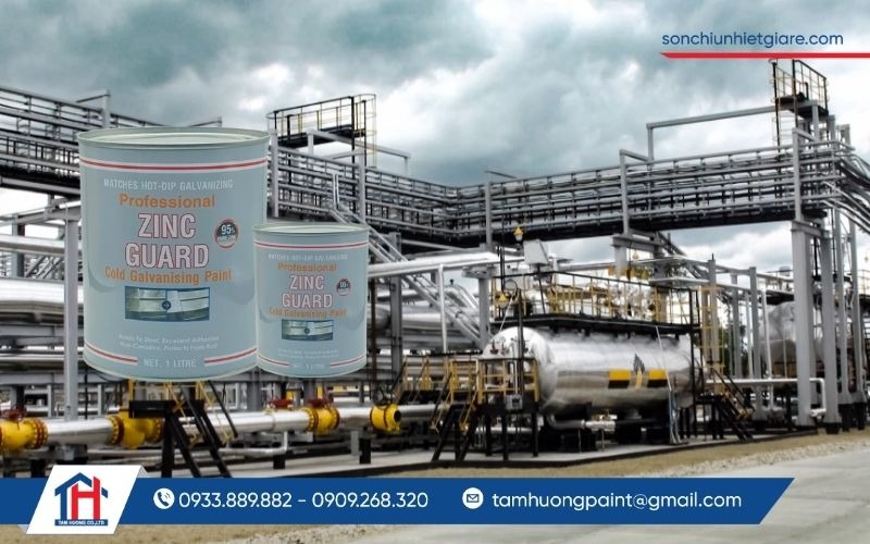 Sơn mạ kẽm lạnh Zinc Guard 300 sở hữu nhiều ưu điểm nổi bật