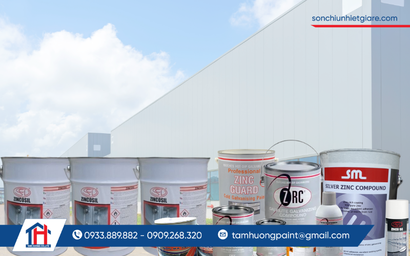 Cách chọn sơn mạ kẽm và bảng giá sơn mạ kẽm lạnh 