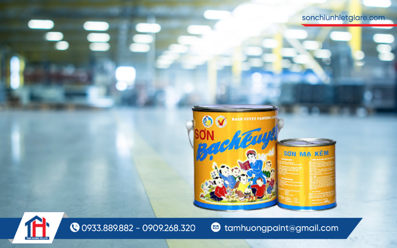 Ứng dụng sơn mạ kẽm Bạch Tuyết vào các công trình 