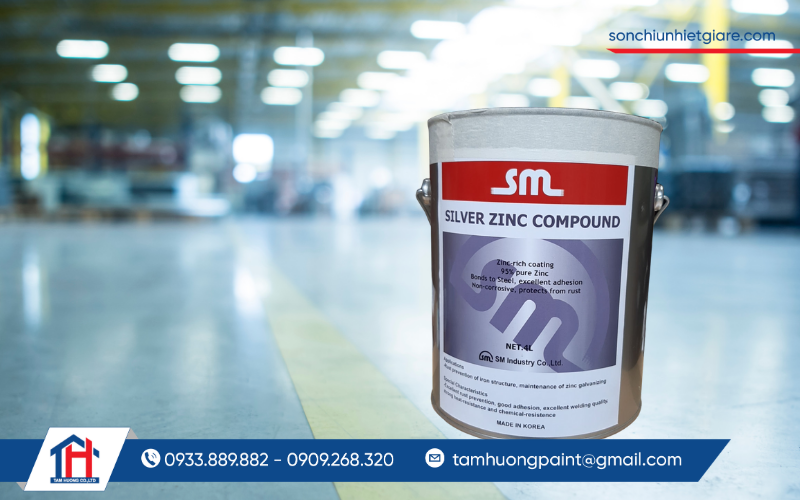 Sơn mạ kẽm lạnh nhập khẩu SM