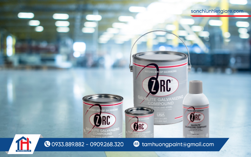 Sơn mạ kẽm lạnh nhập khẩu ZRC