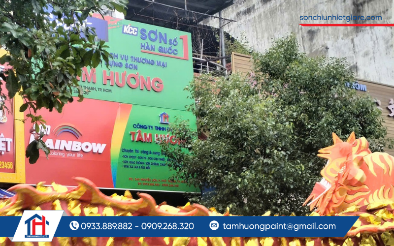 Tâm Hương Paint - đại lý cung cấp sơn với bảng giá sơn mạ kẽm lạnh uy tín