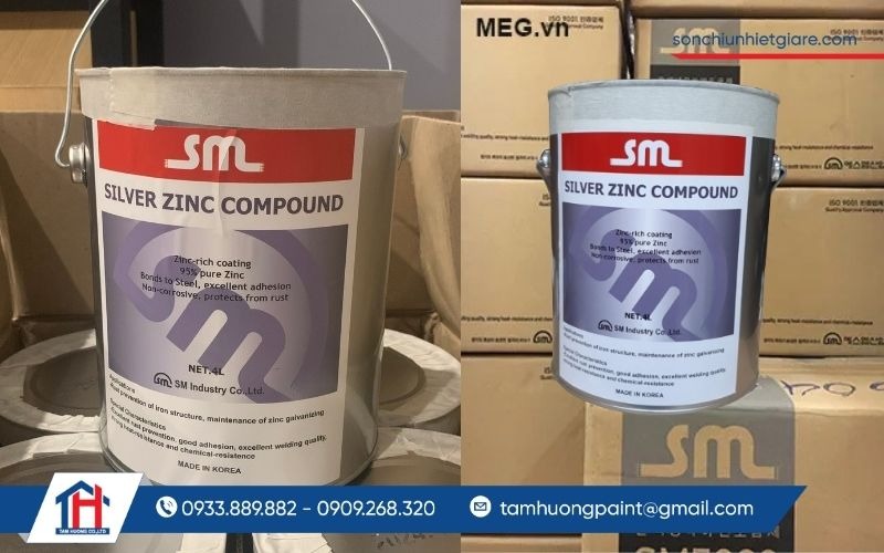 Sơn mạ kẽm lạnh SM mang đến nhiều ưu điểm nổi bật