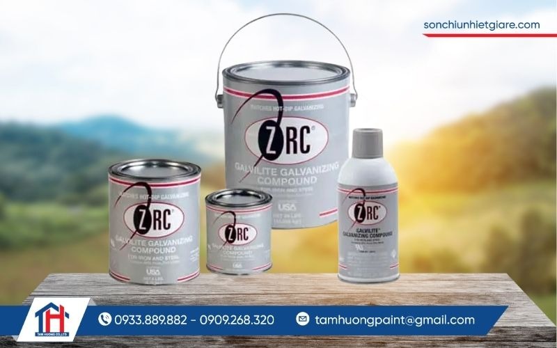Tâm Hương Paint – Đại lý sơn mạ kẽm lạnh ZRC chính hãng tại HCM