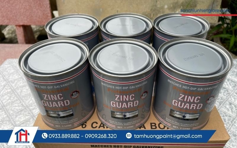Sơn mạ kẽm lạnh ZG300 Úc là loại sơn phủ chứa hàm lượng kẽm nguyên chất cao