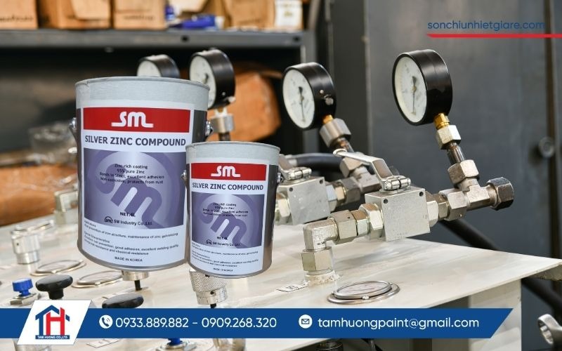 Sơn mạ kẽm lạnh SM Hàn Quốc sở hữu nhiều ưu điểm nổi bật