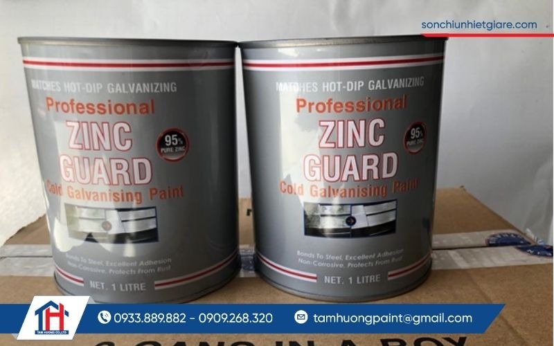 So sánh chi tiết sơn mạ kẽm lạnh ZG400 và ZG300