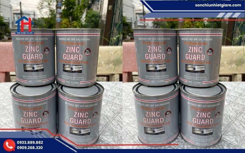 Có nhiều yếu tố tác động đến bảng giá sơn mạ kẽm lạnh Zinc Guard