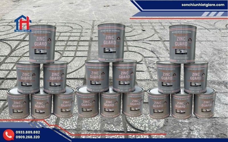 Bảng giá sơn Zinc Guard 300 sẽ khác nhau tuỳ theo đại lý cung cấp