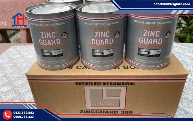Mua sơn Zinc Guard 300 chính hãng, giá tốt tại Đại lý Tâm Hương