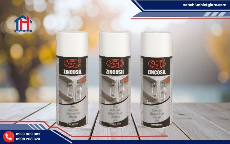 Zincosil là dòng sơn mạ kẽm lạnh có hàm lượng kẽm kim loại cao
