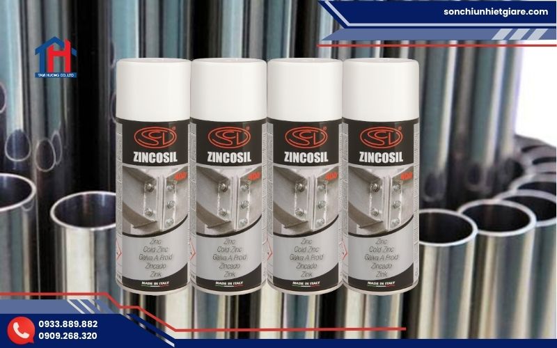 Mua sơn mạ kẽm Zincosil uy tín, giá tốt tại Đại lý Tâm Hương