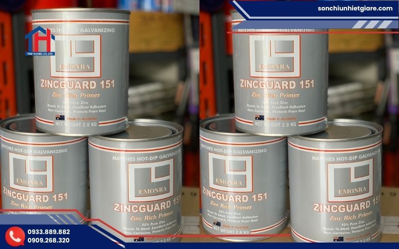 Mua sơn Zinc Guard 151 chính hãng, giá tốt tại Đại lý Tâm Hương