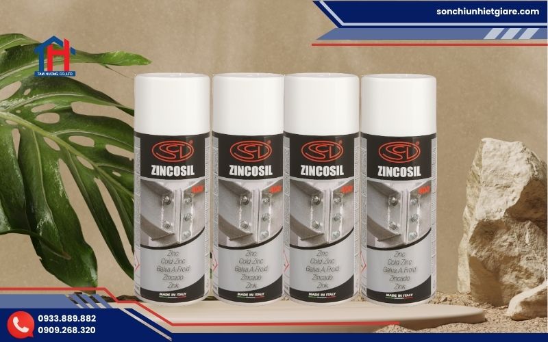 Sơn mạ kẽm Zincosil là dòng sơn hoạt động dựa trên nguyên lý bảo vệ điện hóa