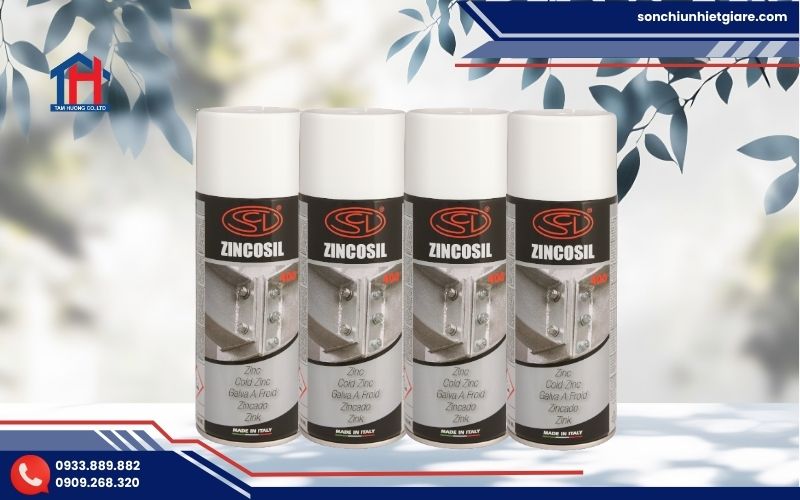 Mua sơn mạ kẽm Zincosil chính hãng tại đại lý Tâm Hương