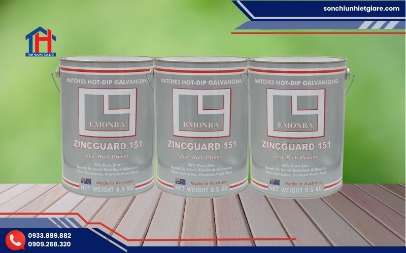 Mua sơn Zinc Guard 151 chính hãng tại đại lý Tâm Hương