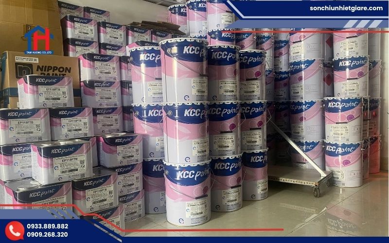 Ưu điểm lớn khi chọn đại lý sơn KCC An Giang là sản phẩm rất đa dạng