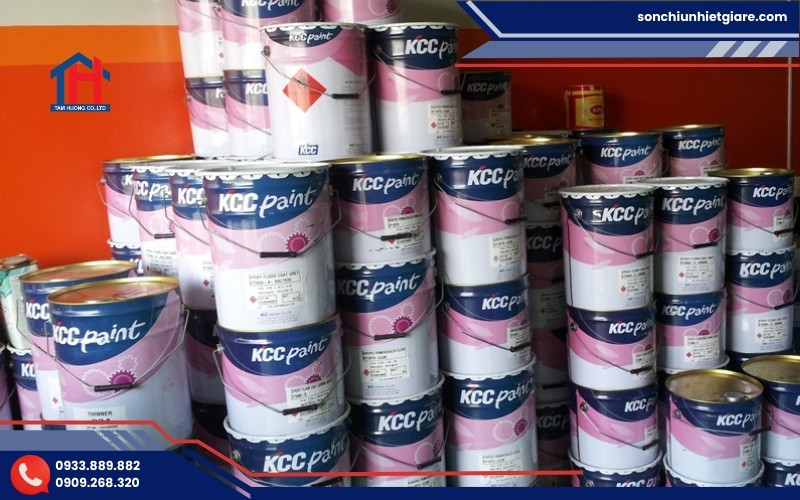 Đại lý Tâm Hương cung cấp sơn KCC Vĩnh Long chính hãng với giá cả hợp lý