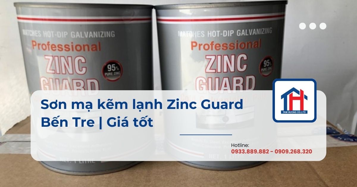 Sơn mạ kẽm lạnh Zinc Guard Bến Tre | Giá tốt