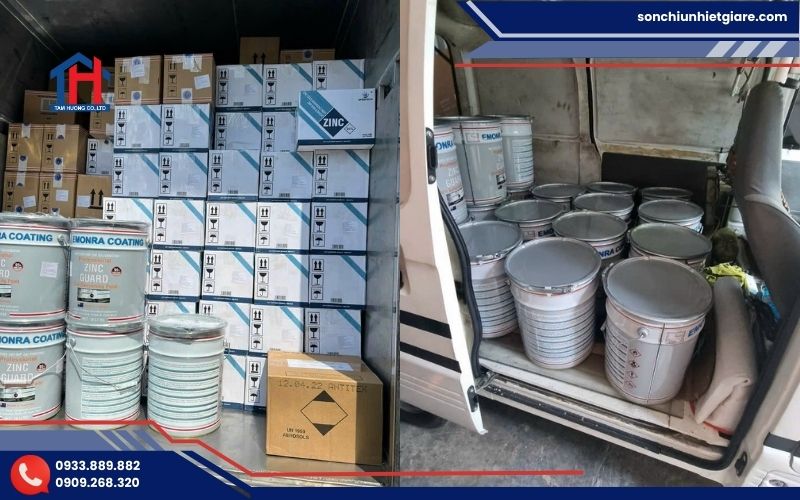 Mua sơn mạ kẽm lạnh Zinc Guard tại Bình Phước chính hãng tại Đại lý Tâm Hương