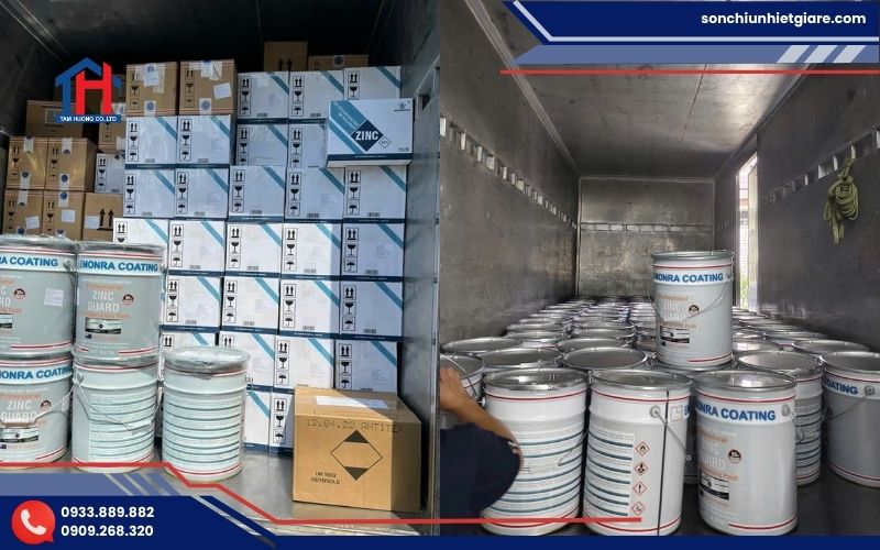 Mua sơn mạ kẽm lạnh Zinc Guard Cần Thơ chính hãng tại Đại lý Tâm Hương
