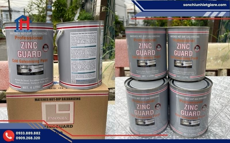 Đại lý Tâm Hương là đại lý sơn mạ kẽm lạnh Zinc Guard Đồng Nai uy tín với giá cả hợp lý