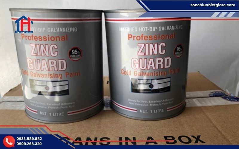 Sơn mạ kẽm lạnh Zinc Guard sở hữu nhiều ưu điểm nổi bật