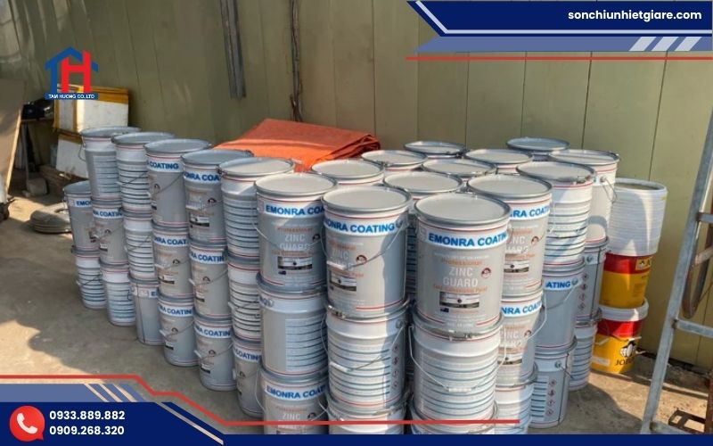 Sơn mạ kẽm lạnh Zinc Guard được sử dụng rộng rãi trong nhiều lĩnh vực