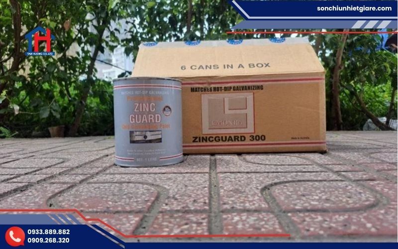Sơn mạ kẽm lạnh Zinc Guard là dòng sơn chống ăn mòn cao cấp