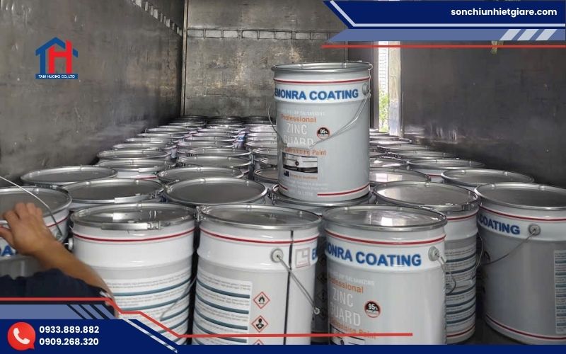 Sơn mạ kẽm lạnh Zinc Guard Trà Vinh kéo dài tuổi thọ kim loại và giảm chi phí bảo trì lâu dài