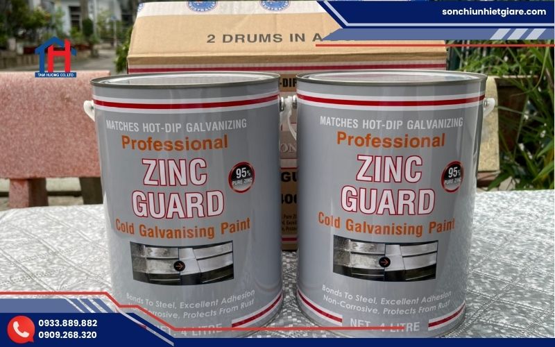 Zinc Guard được thiết kế chuyên biệt cho môi trường có độ ẩm cao