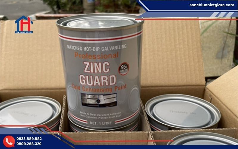 Lựa chọn sơn mạ kẽm lạnh Zinc Guard Vĩnh Long đảm bảo độ bền và hiệu quả sử dụng lâu dài