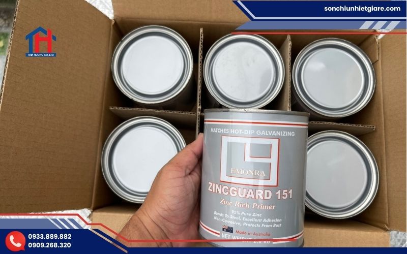 Mua sơn Zinc Guard 151 chính hãng tại Đại lý Tâm Hương