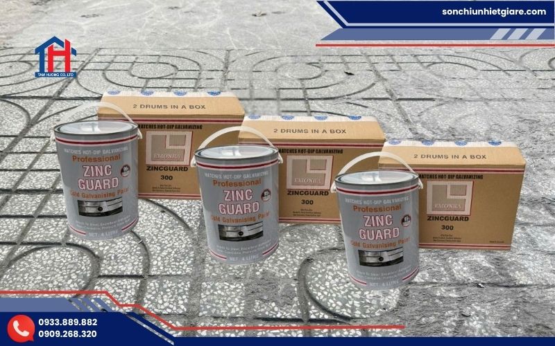 Mua sơn Zinc Guard 300 chính hãng tại Đại lý Tâm Hương