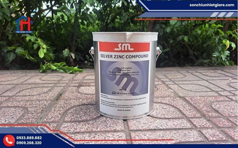 Sơn mạ kẽm lạnh SM 4L