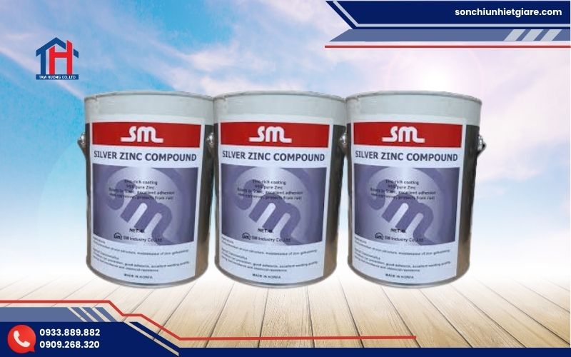 Mua sơn mạ kẽm lạnh SM chính hãng, giá tốt tại Đại lý Tâm Hương