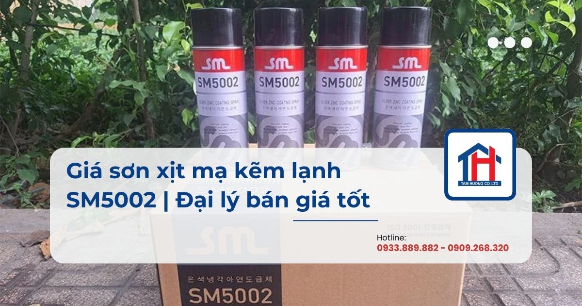 Giá sơn xịt mạ kẽm lạnh SM5002 | Đại lý bán giá tốt