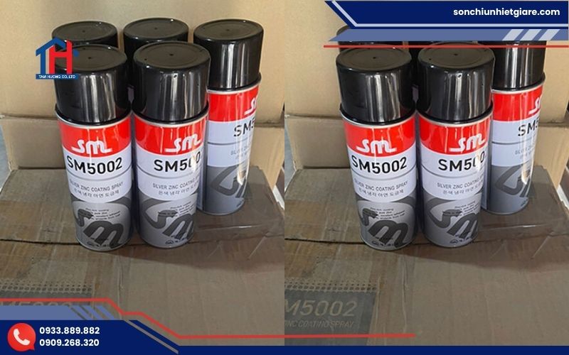Giá sơn xịt mạ kẽm lạnh SM5002 trên thị trường có thể dao động tùy theo số lượng mua