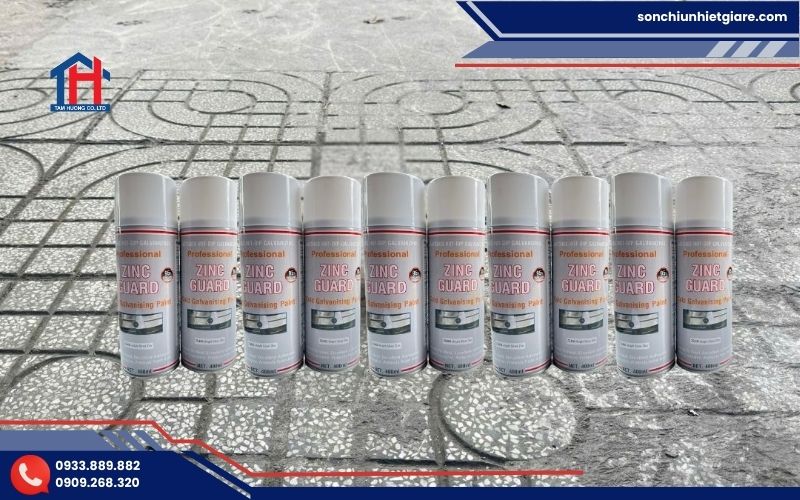 Mua sơn xịt Zinc Guard 400 chính hãng tại Đại lý Tâm Hương