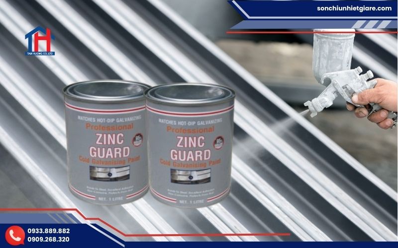 Quy trình thi công sơn mạ kẽm Zinc Guard 400 đúng chuẩn kỹ thuật