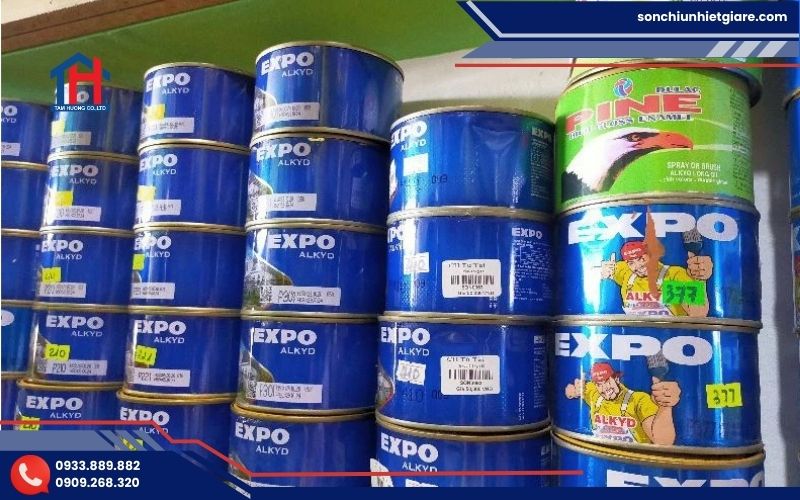 Sơn dầu EXPO là dòng sơn alkyd cao cấp chuyên dùng cho bề mặt kim loại và gỗ